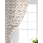 Üçgen Pudra Renkler Özel Tasarımlı Bebek Odası Fon Perde Realhomes