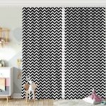 Geometrik Desenli Renkli Zeminli Modern Bebek Odası Fon Perde Realhomes