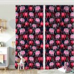 RealHomes Özel Tasarımlı Dijital Baskılı Çocuk Odası Fon Perde Realhomes