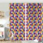 Gri Zeminli Kar Taneleri Temalı Modern Tasarım Bebek Odası Fon Perde Realhomes