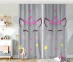 - Rh-CPerde-4305-Gri-Zeminde-Unicorn-Desenli-Cocuk-Odasi-Fon-Perde - Realhomes  Gri Zeminde Unicorn Desenli Çocuk Odası Fon Perde Realhomes