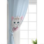 - Rh-CPerde-4316m-Mavi-Zeminde-Sevimli-Kedicik-Ozel-Tasarim-Cocuk-Odasi-Fon-Perde-1 - Realhomes  Mavi Zeminde Sevimli Kedicik Özel Tasarım Çocuk Odası Fon Perde Realhomes