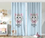 - Rh-CPerde-4316m-Mavi-Zeminde-Sevimli-Kedicik-Ozel-Tasarim-Cocuk-Odasi-Fon-Perde - Realhomes  Mavi Zeminde Sevimli Kedicik Özel Tasarım Çocuk Odası Fon Perde Realhomes