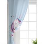 - Rh-CPerde-4332m-Mavi-Zeminli-Magic-Unicorn-Tasarimli-Cocuk-Odasi-Fon-Perde-1 - Realhomes  Mavi Zeminli Magic Unicorn Tasarımlı Çocuk Odası Fon Perde Realhomes