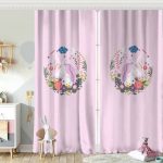 Sevimli Kedicik Desenli  Çocuk Odası Fon Perde Realhomes