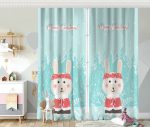 - Rh-CPerde-4355-Christmas-Ayicik-Desenli-Ozel-Tasarim-Cocuk-Odasi-Fon-Perde - Realhomes  Christmas Ayıcık Desenli Özel Tasarım Çocuk Odası Fon Perde Realhomes