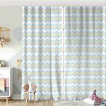 Pembe Balon ve Altın Kalpler Özel Tasarımlı Dekoratif Çocuk Odası Fon Perde Realhomes