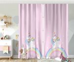 - Rh-CPerde-4368p-Pembe-Zeminde-Unicorn-Tasarimli-Cocuk-Odasi-Fon-Perde - Realhomes Pembe Zeminde Unicorn Tasarımlı Çocuk Odası Fon Perde Realhomes