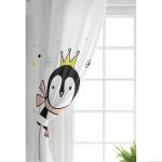 - Rh-CPerde-4414-Ucan-Sevimli-Penguen-Tasarimli-Bebek-Odasi-Fon-Perde-1 - Realhomes  Uçan Sevimli Penguen Tasarımlı Bebek Odası Fon Perde Realhomes