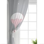 - Rh-CPerde-4439-Gri-Zeminde-Ucan-Fil-Desenli-Bebek-Odasi-Fon-Perde-1 - Realhomes  Gri Zeminde Uçan Fil Desenli Bebek Odası Fon Perde Realhomes