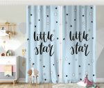 - Rh-CPerde-4480m-Mavi-Zeminde-Little-Star-Tasarimli-Bebek-Odasi-Fon-Perde - Realhomes  Mavi Zeminde Little Star Tasarımlı Bebek Odası Fon Perde Realhomes
