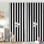 Beyaz Zeminli I'm a Girl Tasarımlı Sevimli Fil Bebek Odası Fon Perde Realhomes