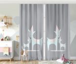 - Rh-CPerde-4581-Gri-Zeminde-Unicorn-Geyikler-Tasarimli-Cocuk-Odasi-Fon-Perde - Realhomes  Gri Zeminde Unicorn Geyikler Tasarımlı Çocuk Odası Fon Perde Realhomes