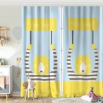 Pembe Zeminde Unicorn Geyikler Tasarımlı Çocuk Odası Fon Perde Realhomes