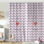 Beyaz Zeminde Uçan Balonlar ve Fil Desenli Çocuk Odası Fon Perde Realhomes