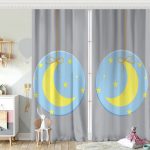 RealHomes Özel Tasarımlı Dijital Baskılı Çocuk Odası Fon Perde Realhomes