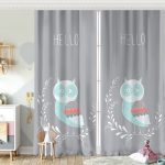 RealHomes Özel Tasarımlı Dijital Baskılı Çocuk Odası Fon Perde Realhomes