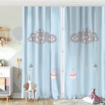 RealHomes Özel Tasarımlı Dijital Baskılı Çocuk Odası Fon Perde Realhomes