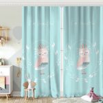 RealHomes Özel Tasarımlı Dijital Baskılı Çocuk Odası Fon Perde Realhomes