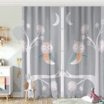 RealHomes Özel Tasarımlı Dijital Baskılı Çocuk Odası Fon Perde Realhomes