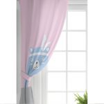 RealHomes Özel Tasarımlı Dijital Baskılı Çocuk Odası Fon Perde Realhomes