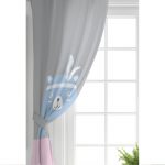 RealHomes Özel Tasarımlı Dijital Baskılı Çocuk Odası Fon Perde Realhomes