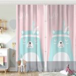 RealHomes Özel Tasarımlı Dijital Baskılı Çocuk Odası Fon Perde Realhomes