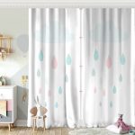 RealHomes Özel Tasarımlı Dijital Baskılı Çocuk Odası Fon Perde Realhomes