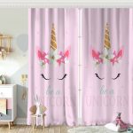 RealHomes Özel Tasarımlı Dijital Baskılı Çocuk Odası Fon Perde Realhomes