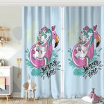 RealHomes Özel Tasarımlı Dijital Baskılı Çocuk Odası Fon Perde Realhomes