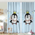 RealHomes Özel Tasarımlı Dijital Baskılı Çocuk Odası Fon Perde Realhomes