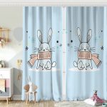 RealHomes Özel Tasarımlı Dijital Baskılı Çocuk Odası Fon Perde Realhomes