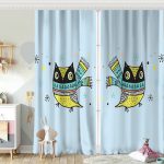 RealHomes Özel Tasarımlı Dijital Baskılı Çocuk Odası Fon Perde Realhomes