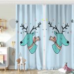 RealHomes Özel Tasarımlı Dijital Baskılı Çocuk Odası Fon Perde Realhomes