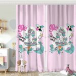 RealHomes Özel Tasarımlı Dijital Baskılı Çocuk Odası Fon Perde Realhomes