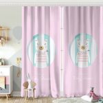 RealHomes Özel Tasarımlı Dijital Baskılı Çocuk Odası Fon Perde Realhomes