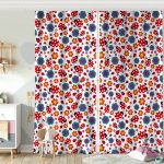 Realhomes Gri Zeminde Uğurböceği Dijital Baskılı Modern Çocuk Odası Fon Perde Realhomes