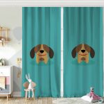 Realhomes Pet Dijital Baskılı Modern Çocuk Odası Fon Perde Realhomes