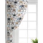 Realhomes Ayıcıklar Dijital Baskılı Modern Çocuk Odası Fon Perde Realhomes