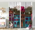 - Rh-CPerde-70-Ev-Motifli-Dijital-Baskili-Cocuk-Odasi-Fon-Perde - Realhomes Ev Motifli Dijital Baskılı Çocuk Odası Fon Perde Realhomes