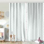 Modern Zigzag Dijital Baskılı Çocuk Odası Fon Perde Realhomes