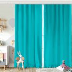 Kırmızı Renkli Dijital Baskılı Çocuk Odası Fon Perde Realhomes