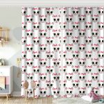 RealHomes Düz Açık Gri Renkli Dijital Baskılı Çocuk Odası Fon Perde Realhomes