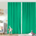 RealHomes Kahverengi Dijital Baskılı Çocuk Odası Fon Perde Realhomes