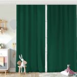 RealHomes Lacivert Renkli Dijital Baskılı Çocuk Odası Fon Perde Realhomes