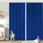 RealHomes Düz Koyu Yeşil Renkli Dijital Baskılı Çocuk Odası Fon Perde Realhomes