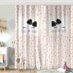 Realhomes Özel Tasarım Kelebek Desen Dijital Baskılı 3D Çocuk Odası Fon Perde Realhomes