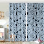 RealHomes Özel Tasarımlı Dijital Baskılı Çocuk Odası Fon Perde Realhomes