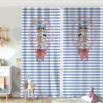 RealHomes Özel Tasarımlı Dijital Baskılı Çocuk Odası Fon Perde Realhomes