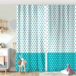 RealHomes Özel Tasarımlı Dijital Baskılı Bebek Odası Fon Perde Realhomes